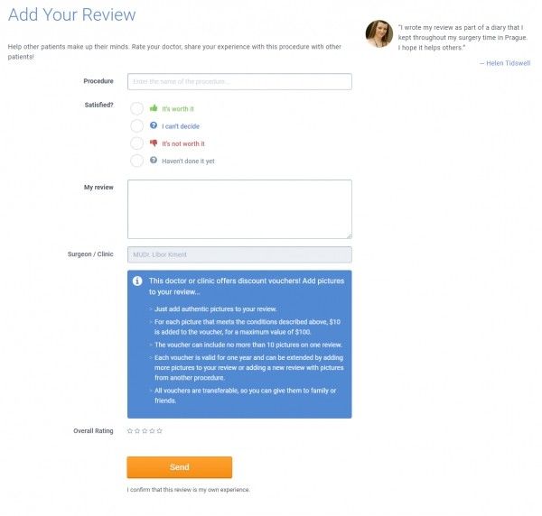 screenshot reviewform EN