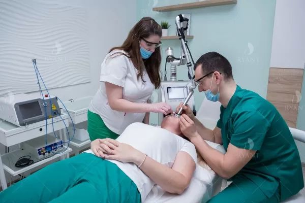 vyberanie znamienka laserom